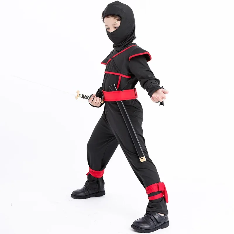 Children's Game Cosplay Masked Warrior Performance Costume