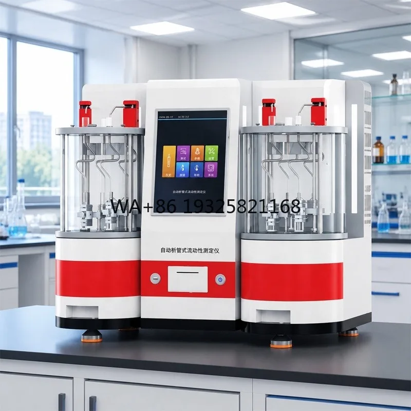 ASTM D7279 Folding Tube Type Automatic Kinematic Viscosity Tester Oils Liquid Viscometer Product Viscosity Analyzer