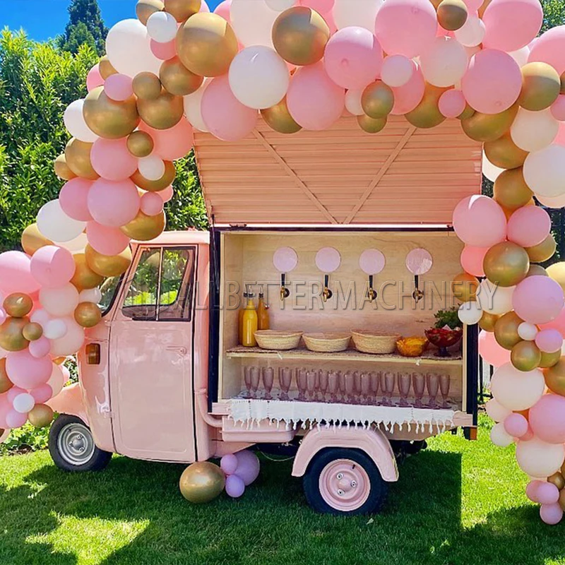 Allbetter Street Fast Food Truck Mobile Fryer Food Cart Ice Cream Hot Dog Coffee Van Electric Food Truck Fully Equipped for Sale