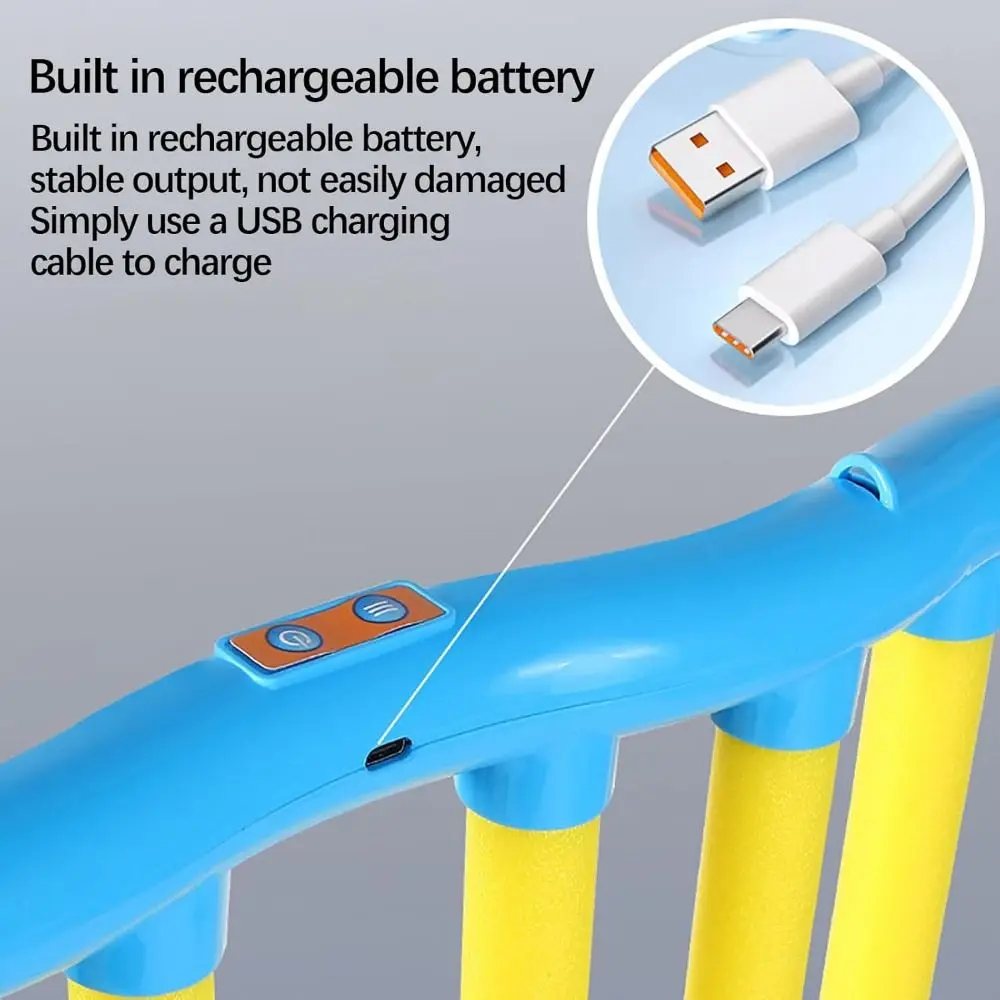 Jeu de bâtons de chute en plastique pour enfants, trois réglages de vitesse, jeu de réaction interactif, défi de réaction de chute