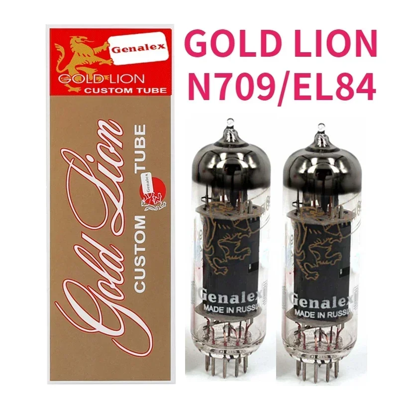N709/EL84 Vacuümbuis GOUD LEEUW Vervanging 6P14 6N14P 6BQ5 7189 Fabriek Test Match DIY Buizenversterker