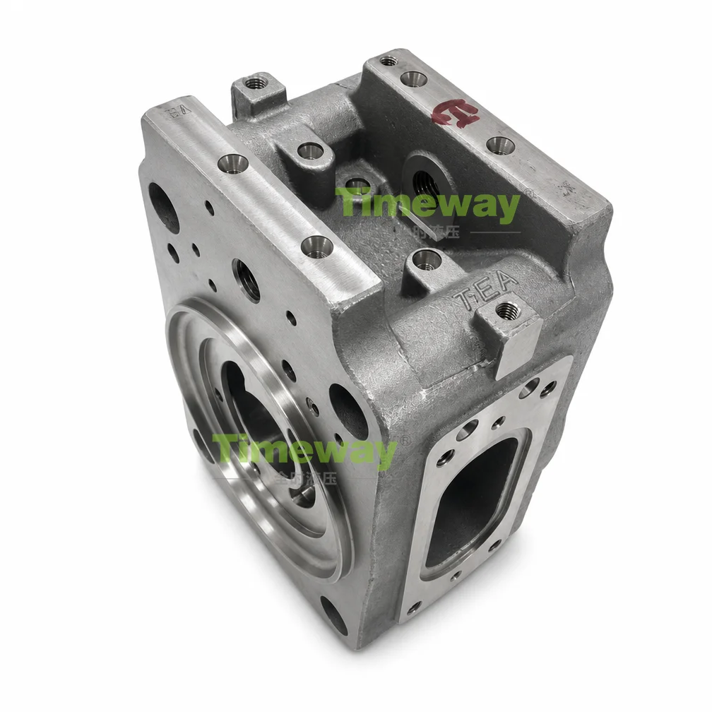 Hydraulic Pump Parts K7V125 Main Pump Midbody for John Deere E210LC AT506972 Main Pump Center Housing Lead time 5-7days