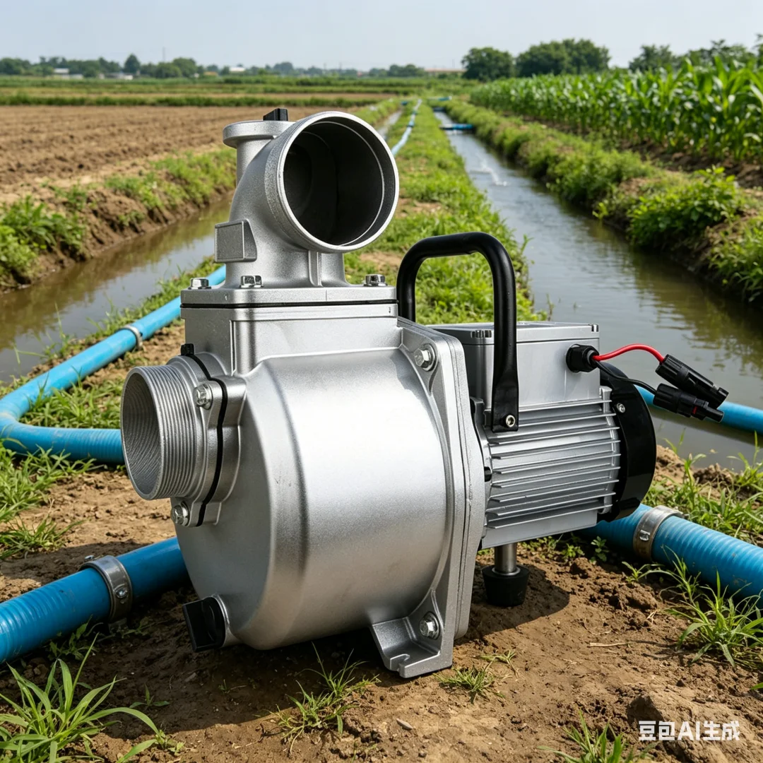 Powerful Solar Water Pump: 2-inch/3-inch, 72V/110V. High head and large flow, ideal for agricultural irrigation!