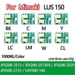 1000ml LUS150 One time chip for Mimaki JFX200 UJF6042 JFX500 UJF3042 UJV500 JFX200-2513 UJF-6042 JFX200-2531 JFX500-2131