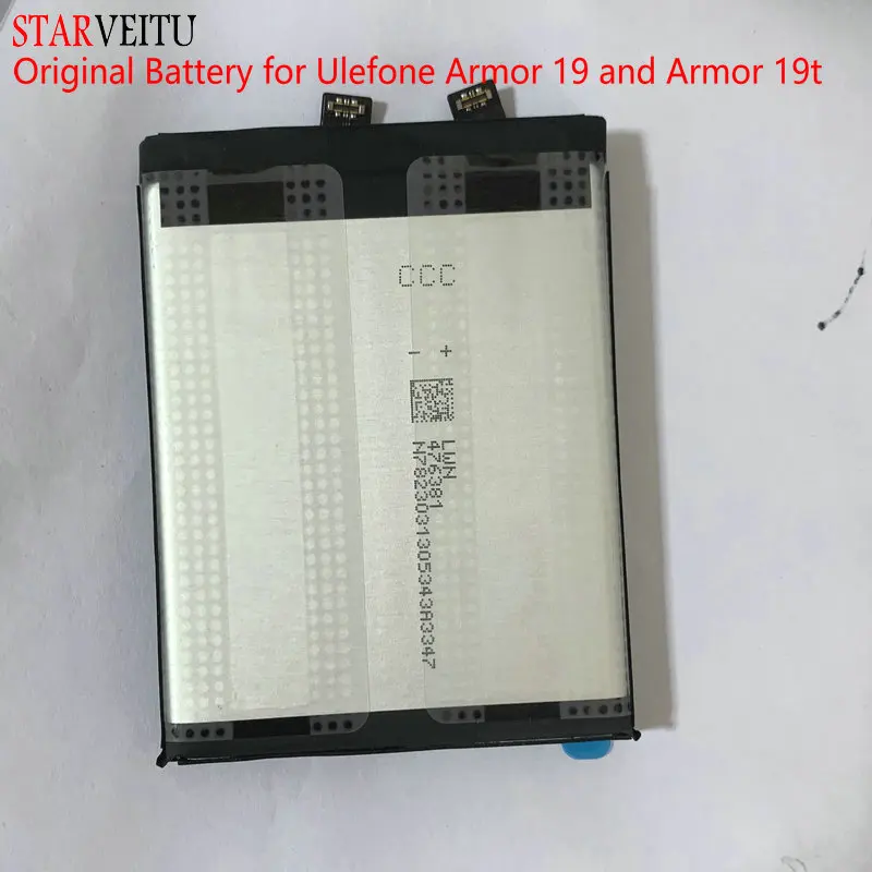 

Бронированный аккумулятор 19 т для Ulefone Power Armor 19, оригинальный аккумулятор 9600 мАч, 6,58 дюйма, аксессуары для мобильных телефонов