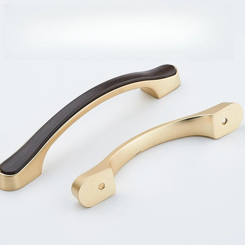 Simple Cabinet Drawer Cabinet Door Handle Shoe Cabinet Wardrobe Zinc Alloy Handle Furniture Hardware Accessories Wholesale