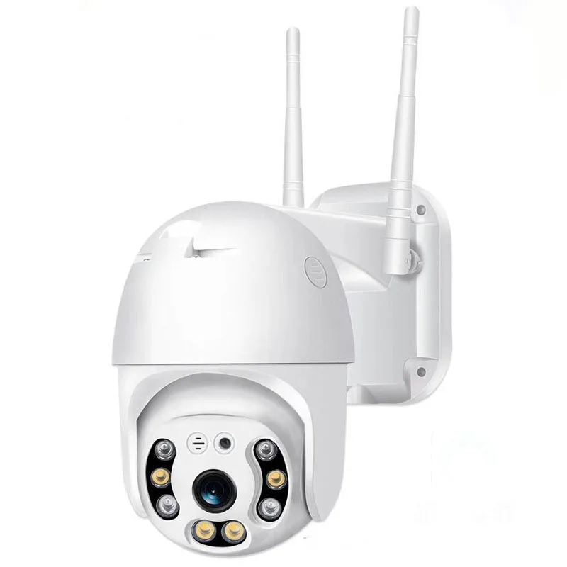 500,000 pixels Y2 V720 Wifi PTZ Outdoor Triple Lens AI Human Detection Auto Tracking Color Night Vision Security Camera