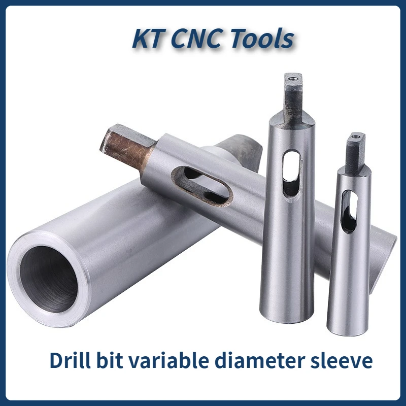 

Reducing Sleeve MT1 to MT2 to MT3 MT4 MT5 Flat Tail Morse Drill Sleeve Tapered Shank Drill Milling Lathe Transfer Chuck