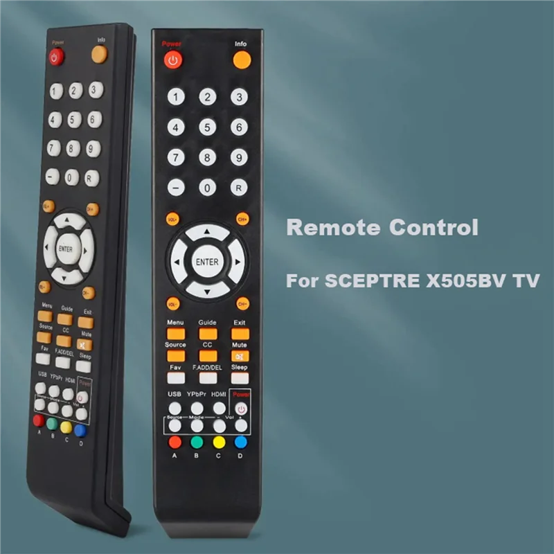 Remote Control for SCEPTRE X505BV TV Remote Control