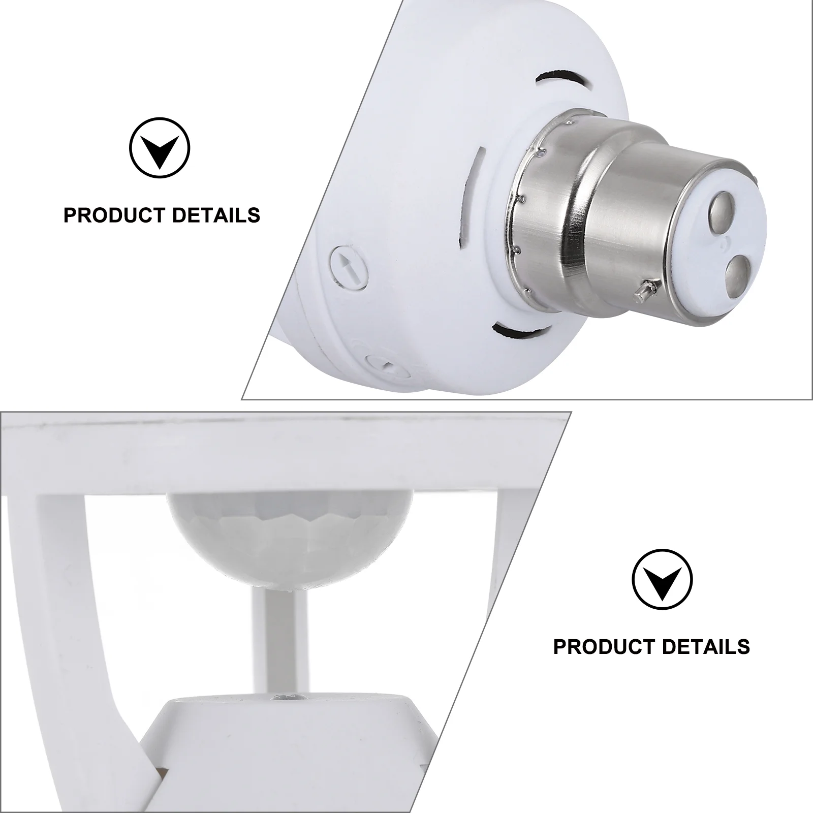 E14 Induktionslampenfassung B22 auf E27 Konverter Glühbirne Steckdose Adapter LED Smart