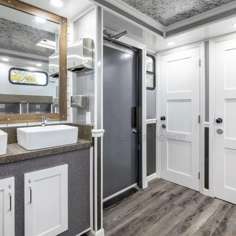 Precio Sala de ducha de vapor personal con Sauna, remolque de ducha portátil para exteriores, remolque de baño