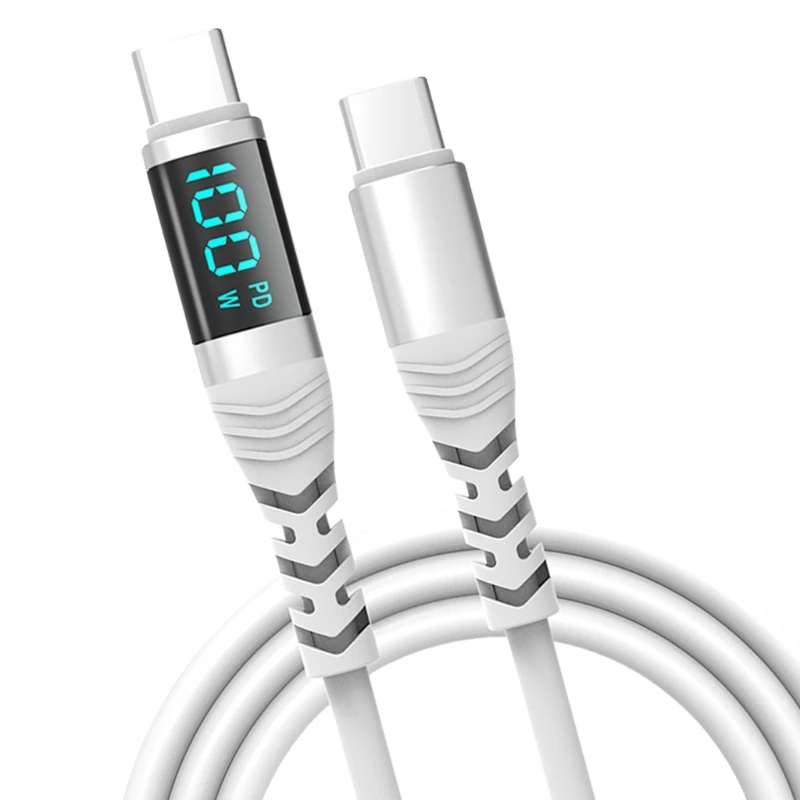 USB C to USB C Cable with 100W Fast Charging Cable Capability for Gadgets