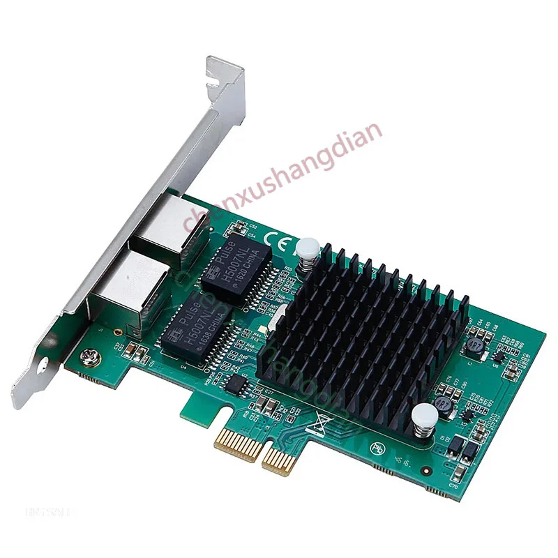 FOR PCI-eX1 wired 2-port Gigabit network interface card Intel82576 ROS