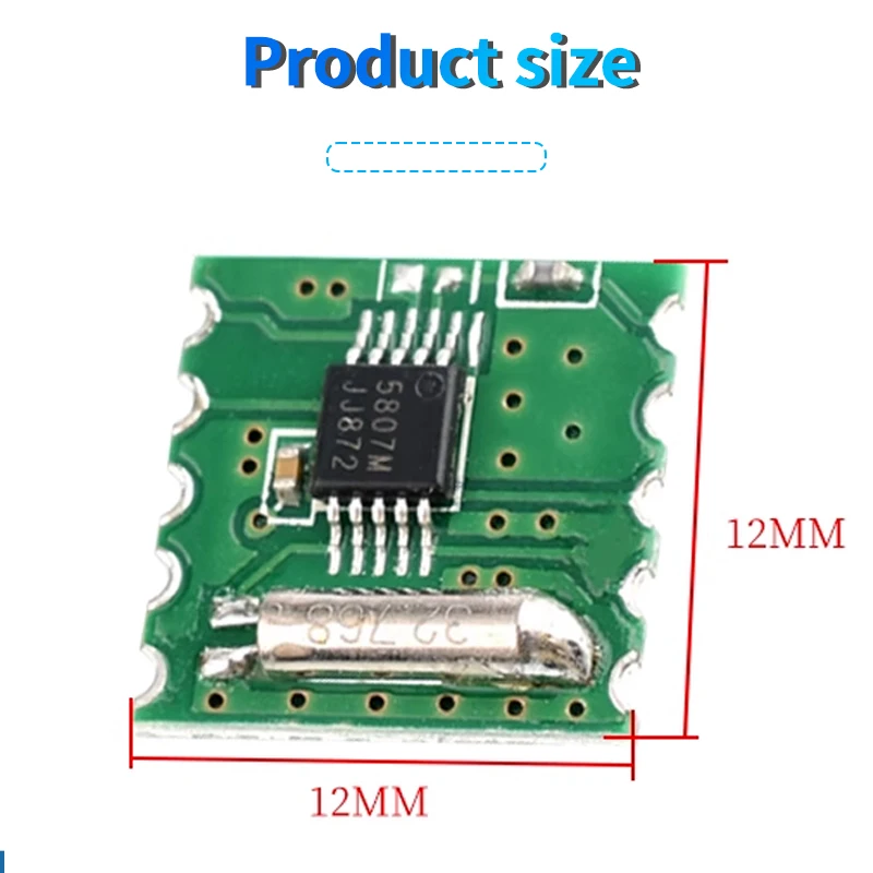 TEA5767 Funkmodul FM-Radiomodul DIY FM-Stereo Komplettset RDA5807M – Detail 3