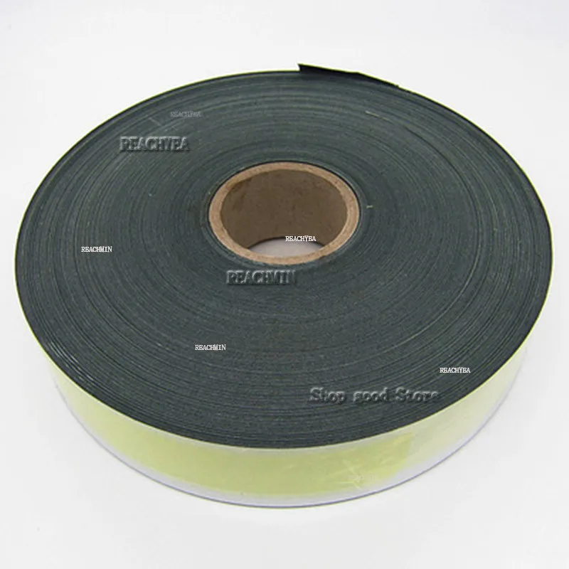 

1M/LOT Highland Barley Paper 18650 Lithium Battery Width 65MM Green Shell Paper Self-adhesive Insulating Paper