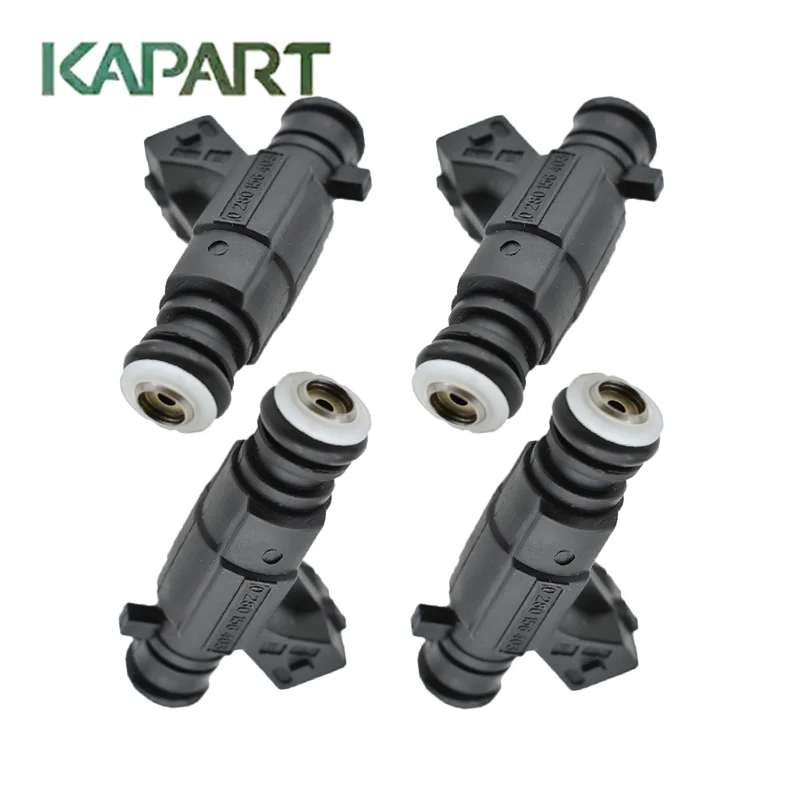 4 Uds 0280156403 inyector de combustible accesorios de coche aptos para VOLKSWAGEN GOLF SAVERIO SPACEFOX VOYAGE CROSSFOX 1,6 032906031R