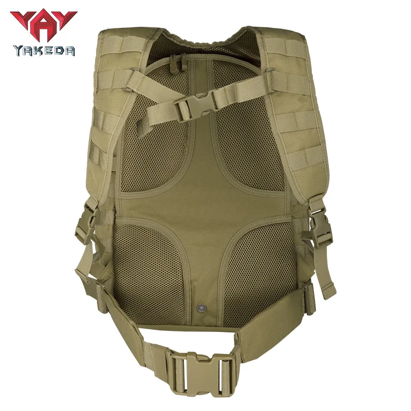 YAKEDAD Tactical Backpack Mountaineering Backpack Camouflage Outdoor Large Capacity Backpack Men\'s Travel Bag Waterproof