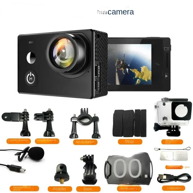 

Горячая распродажа: спортивная камера 8se 4K HD для видеоблогов, аэрофотосъемки и записи видео во время езды