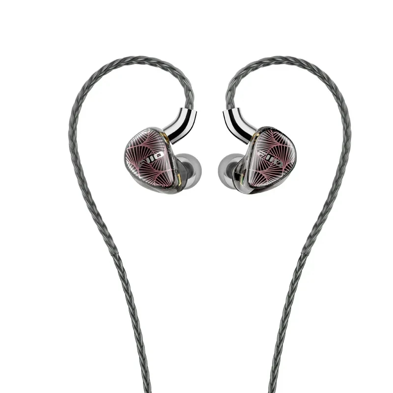 FiiO FX15 HiFi In-Ear Earphone 4EST+2BA Hybrid Drivers Earbuds with MMCX cable  4.4mm+3.5mm