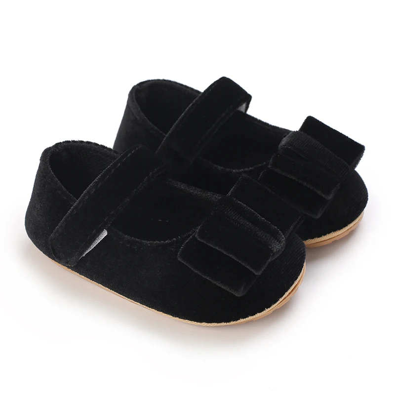 أحذية أطفال بعمر سنة واحدة أحذية الأميرة للربيع والخريف أحذية قماشية ناعمة أحذية حمراء قبل تعلم المشي