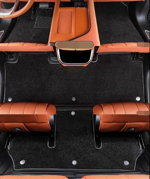 

Специальные автомобильные коврики на заказ для Infiniti QX60 2025-2022 6, 7 мест. Высококачественные водонепроницаемые двухслойные ковры для QX60 2024 г.