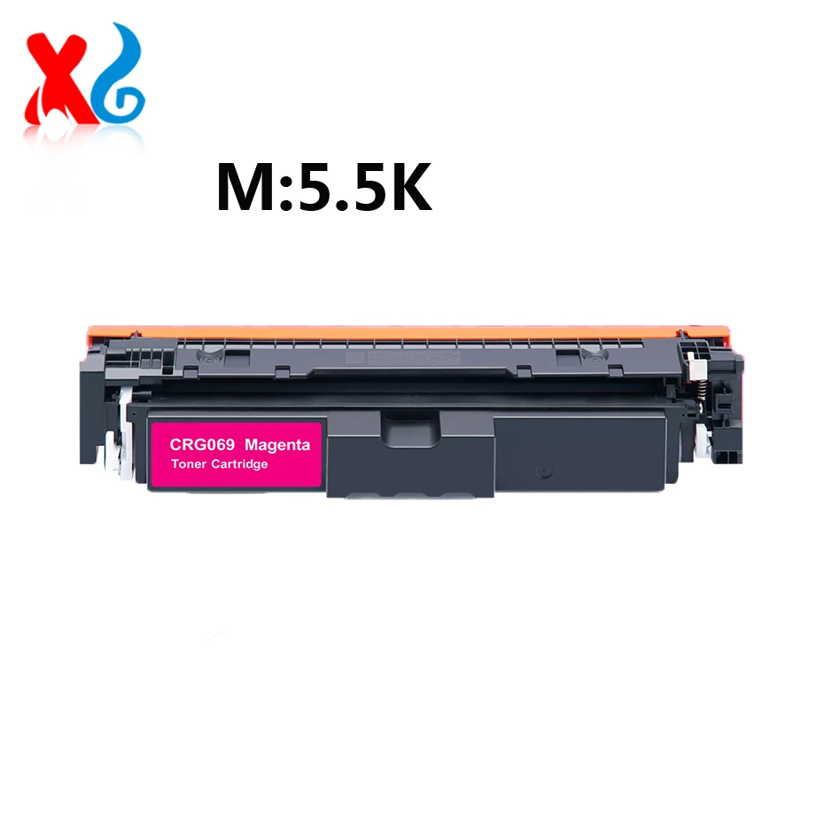 Imagem -06 - Cartucho de Toner com Microplaqueta para Canon Crg069h Crg069 069 069h Lbp673cdw Lbp673cdn Lbp674cx Mf756cx Mf750c Mf752cdw 76 k 55 k