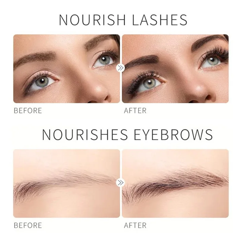 Eyebrow Growth Serum Nourishing Follicles Lashes Enhancer Thick Eyelash Nutrition Liquid Extension Thicker Healthier 2024