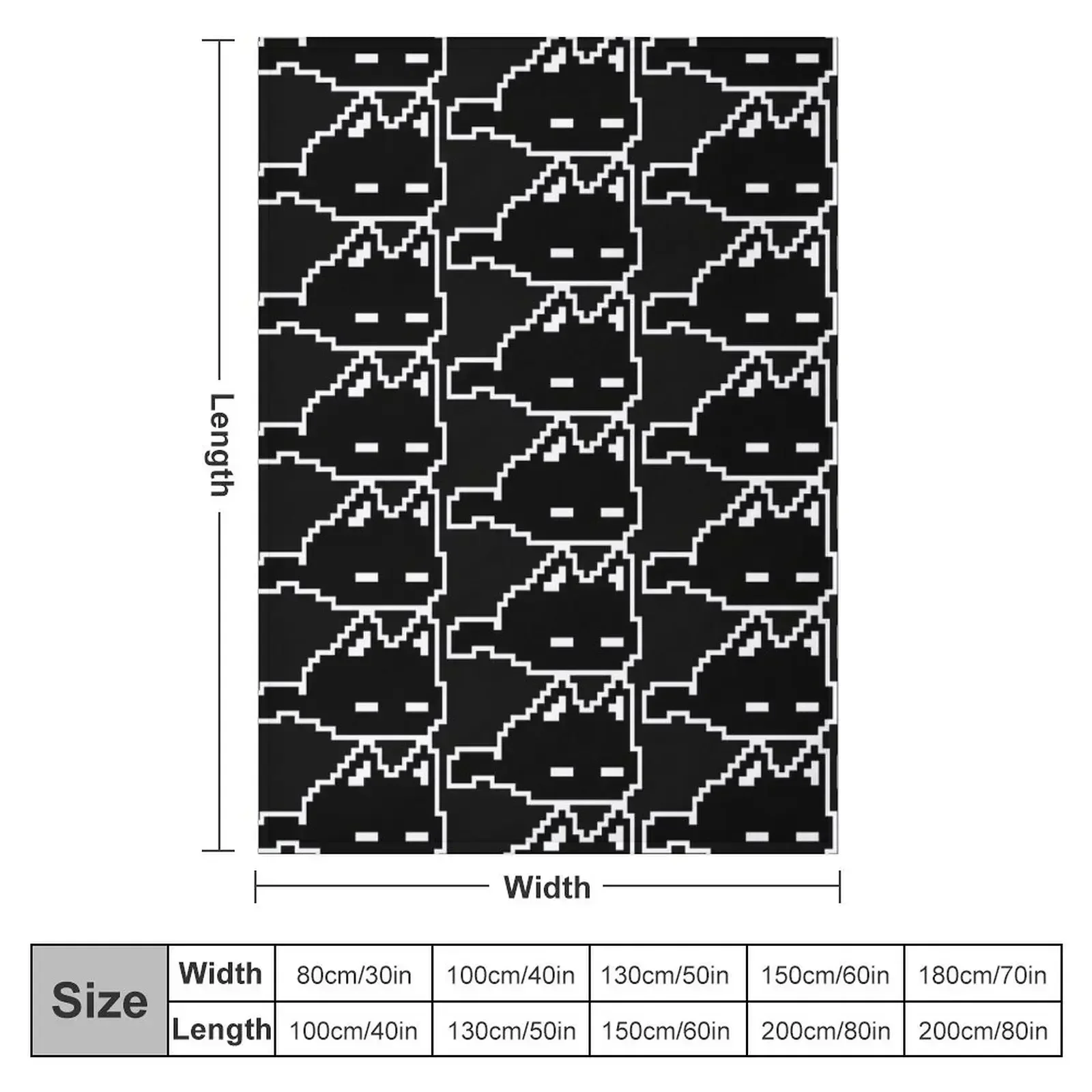 Omori cat mewo Throw Blanket Bed covers Decorative Sofas anime Blankets