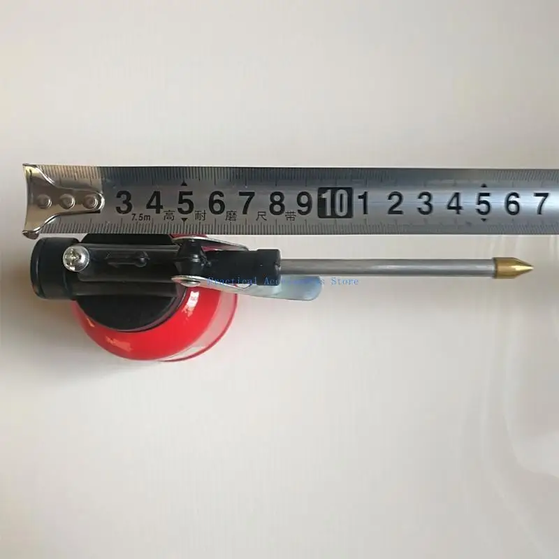 

U75E Spout Thumb Workshop Oiler Oil Can Red Pressure Oiler Grease