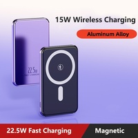 10000mAh Magsafe Power Bank 15W Magnetic Wireless Portable Charger for iPhone 16 15 Xiaomi Samsung 22.5W Fast Charging Powerbank