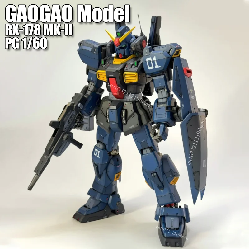 

Модель GAOGAO RX-178 MK-II PG 1/60 MK2 TITANS, цветная сборка, комплект модели, экшн-фигурки, игрушечный робот, меха, подарки