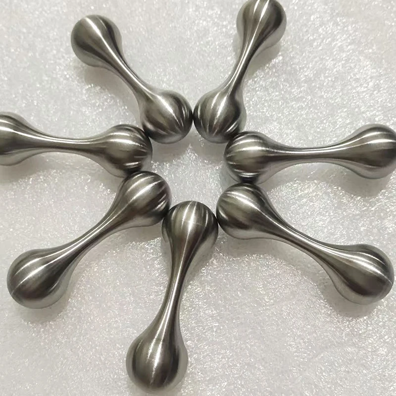 Rvs Bot Vingertop Roterende Decompressie Speelgoed Volwassen Kinderen Fidget Speelgoed Stress Knucklebone Metalen Vinger Spinners