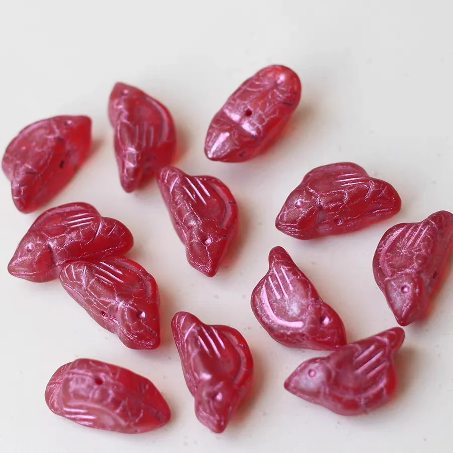 6pcs  11*22mm Hand beadeds DIY jewelry necklace earrings bracelet accessories