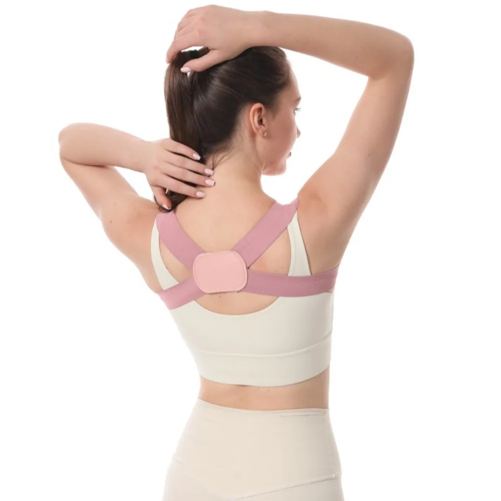 Breathable Posture Corrector Adjustable Invisible Back Support Shoulder Belt Comfortable Straighten Correction