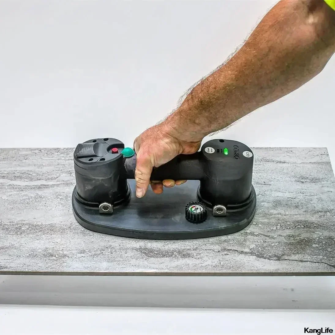 Sollevatore elettrico a ventosa per piastrelle di vetro, pareti in legno, strumenti di aspirazione elettrici per la costruzione di pietre