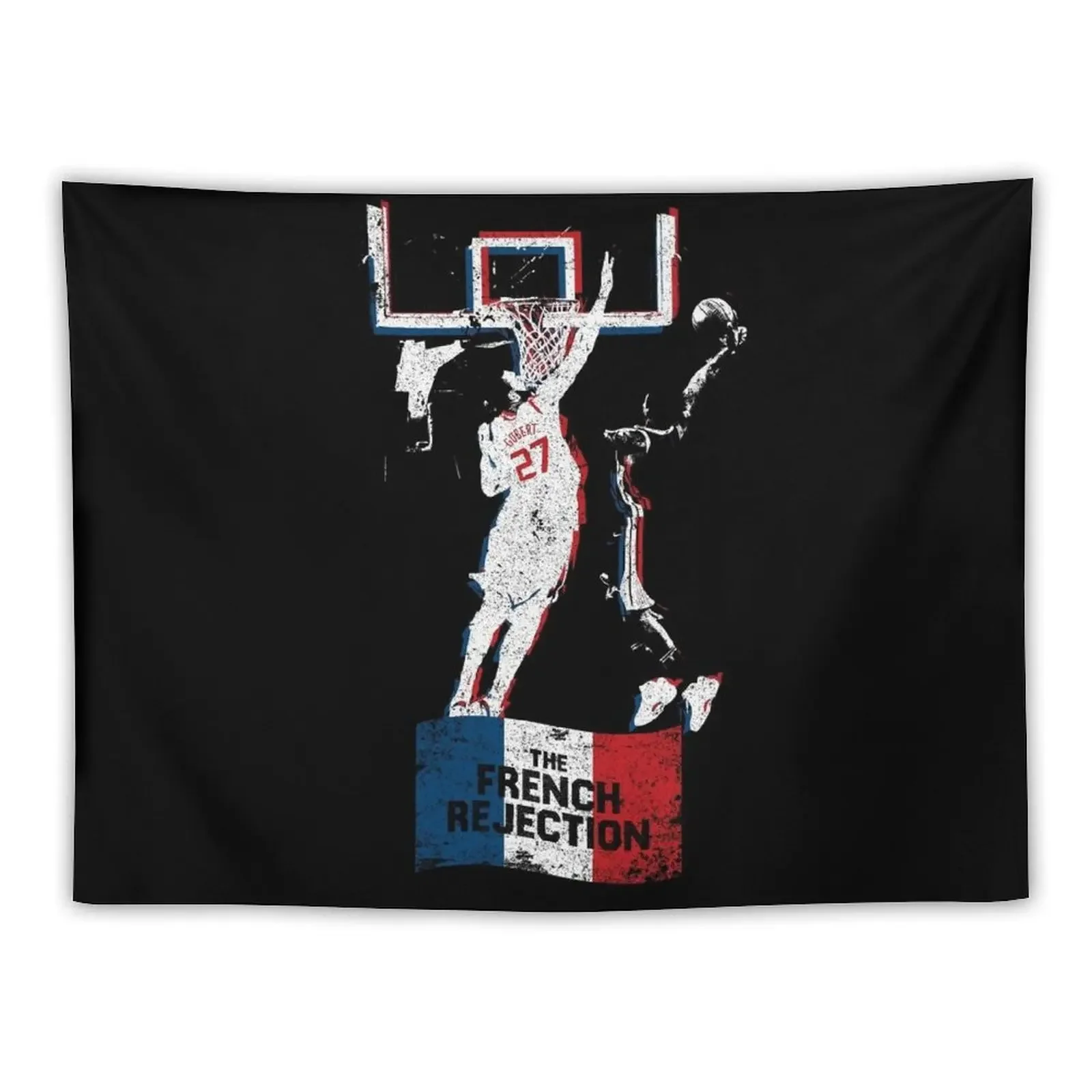 The French Rejection - Rudy Gobert Tapestry Bedroom Deco Anime Decor Tapestry