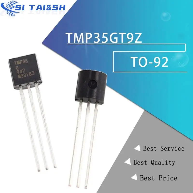 1PCS  TMP35G TO-92 TMP35GT9Z  Low pressure temperature sensor Original imported genuine