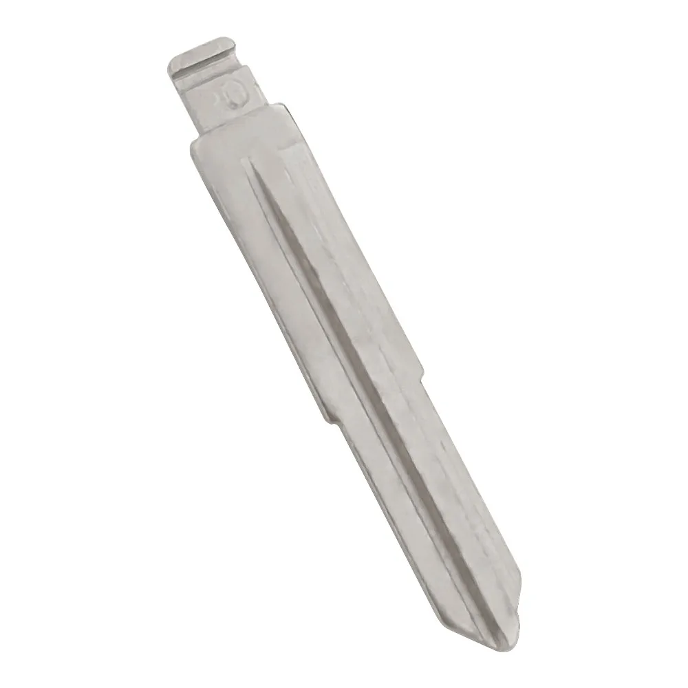 XNRKEY llave de coche plegable Universal, hoja en blanco sin cortar, 30 #, NO.30, para CMC, Junjie, Galena, Sceo, Daewoo, Matrix, cobre cromado