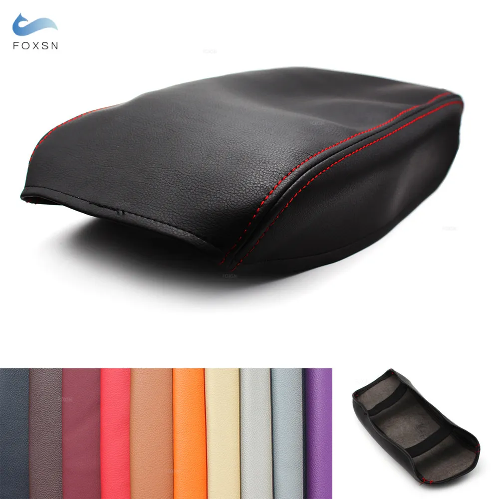 

Чехол на подлокотник центральной консоли автомобиля для Toyota Camry 2006, 2007, 2008, 2009, 2010, 2011, кожаная защитная накладка из микрофибры