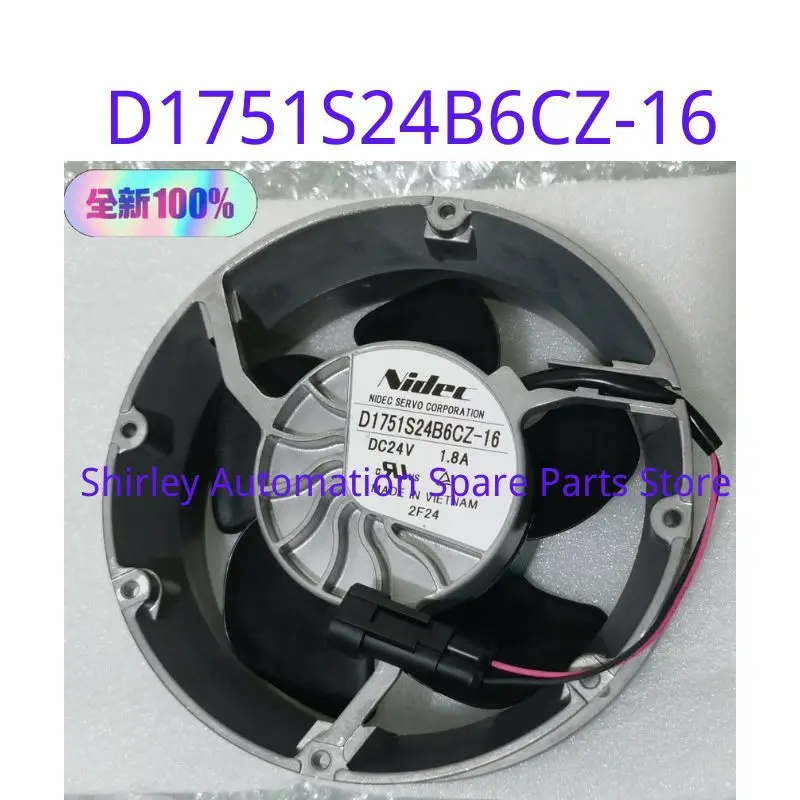 Brand New Original D1751S24B6CZ-16 frequency converter cooling fan DC24V 1.6A