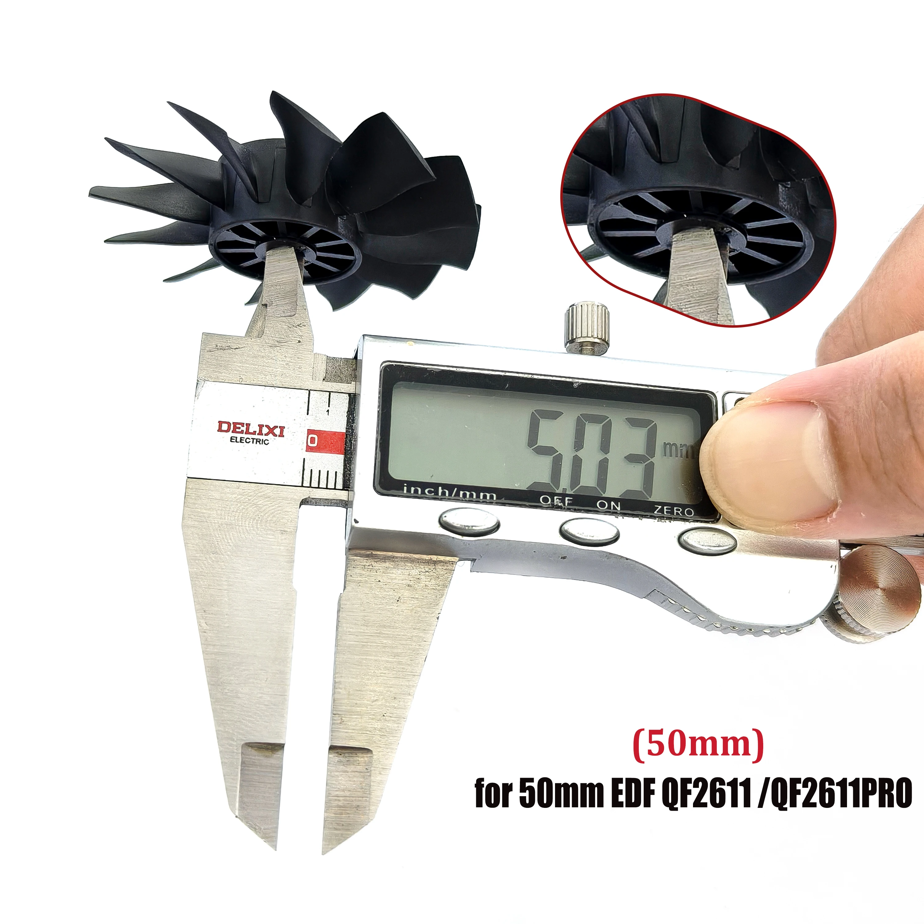70mm 64mm 50mm 12 Blade Fan CW CCW for QX-MOTOR EDF