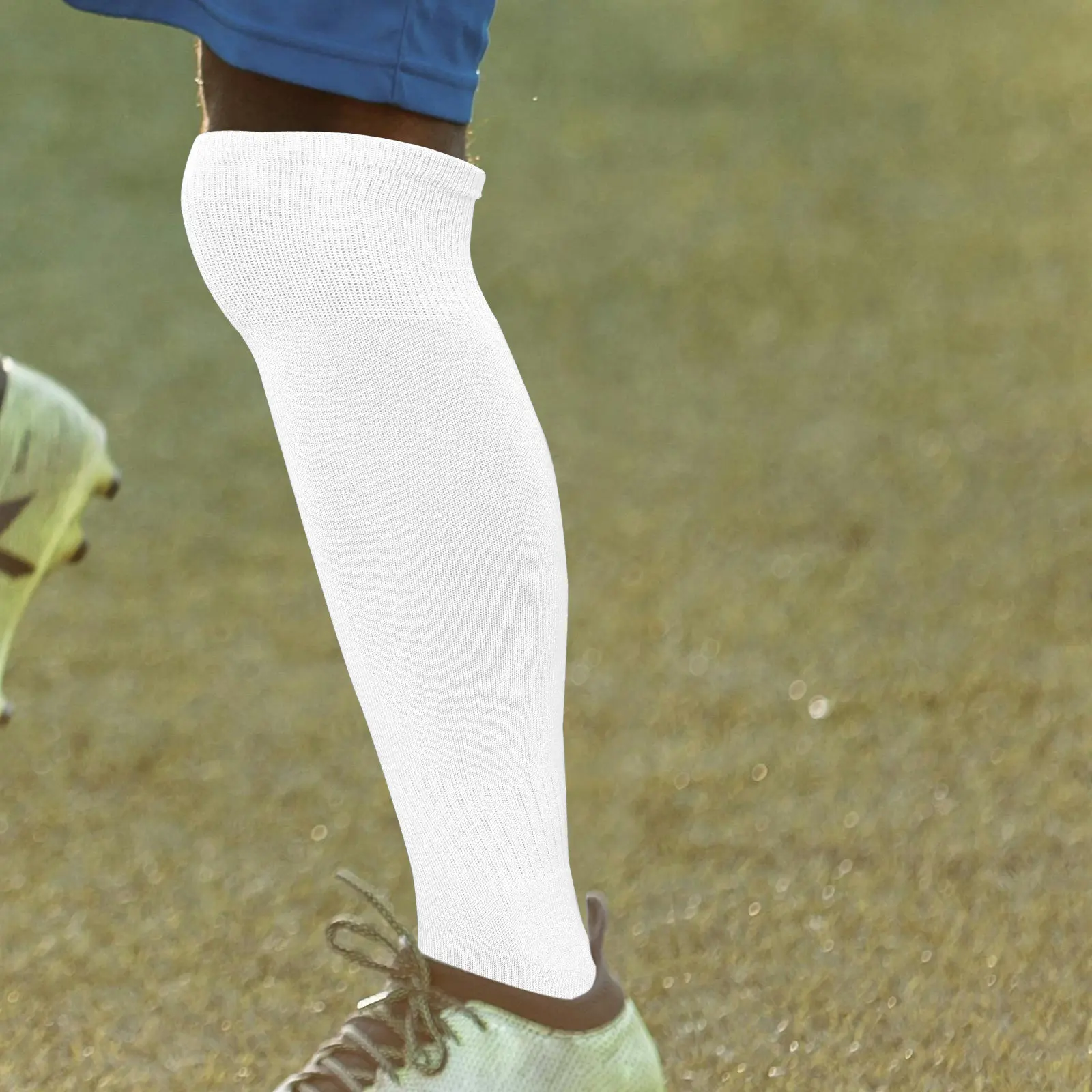 

2Pairs Sports Socks Adults Soccer Stocking Breathable Elastic Comfortable Soccer Sports Supplies Knee High Socks for Football