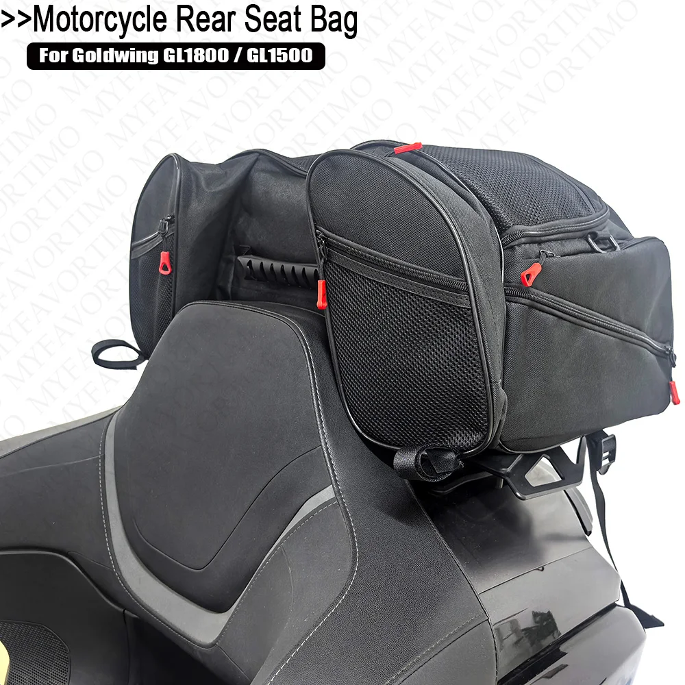 

For Goldwing GL1800 GL1500 Luggage Cases Top Bag Large Capacity Waterproof Bag GL 1800 Motorcycle Rear Seat Luggage Rack Bag