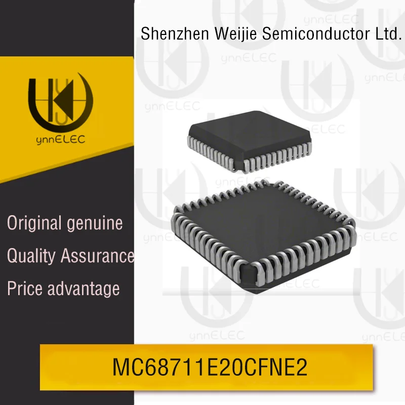 

Original MC68711E20CFNE2 Motorola Microcontroller PLCC-52(19x19)