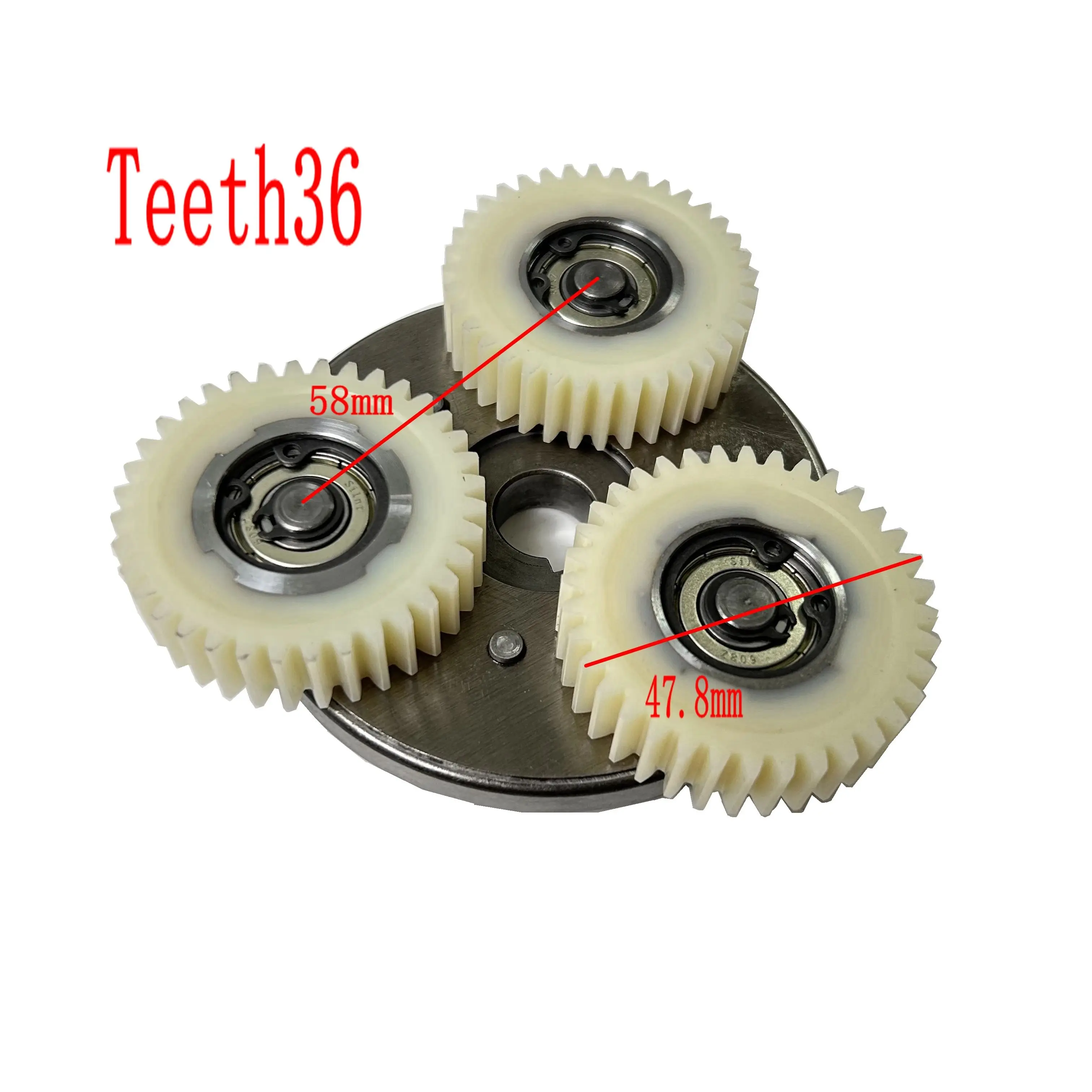 Bafang FAT HUB motor RM G062.1000D G062.750D Clutch Nylon Gear Assembly Spare Part Replacement