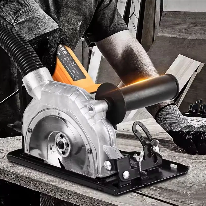 

125MM Hand Angle Grinder Converter To Refit Electric Chain Saw Circular Saw Bracket Base Woodworking Tool Bracket Durable