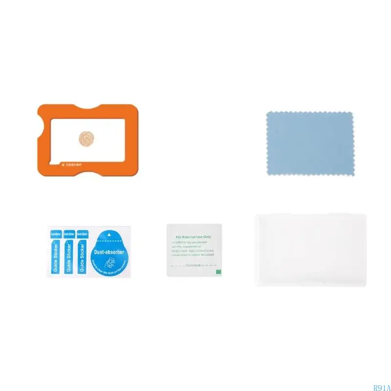 R91A واقي شاشة شاشة Clear Clear لـ Pocket 3 LCD وغطاء العدسة