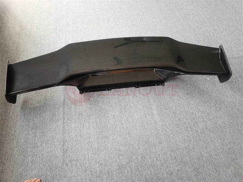 Dry Carbon Fiber Rear Spoiler Wing Fit For Lambo Huracan LP580 LP610 EVO 2014-2018 VORS Style STO High Quality