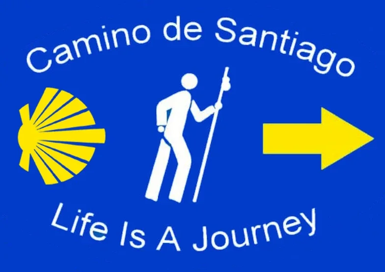 

Life Is A Journey, Camino De Santiago | Spain Hiking T-Shirt 100% Cotton O-Neck Summer Short Sleeve Casual Mens T-shirt