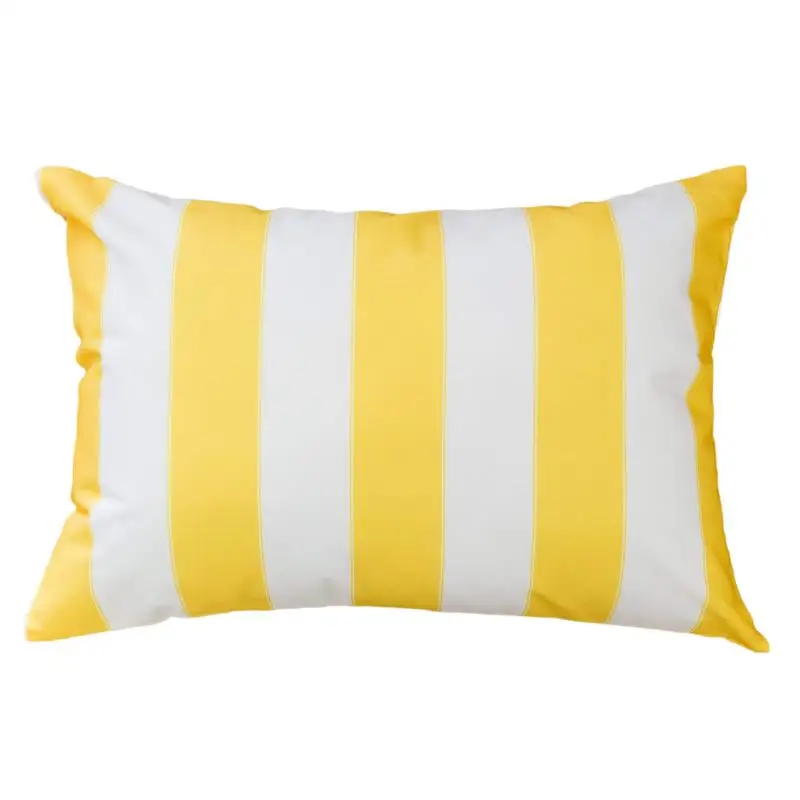 

Outdoor & Indoor Horizon Stripe Pillow 14x20 - Decorative Cushion for Garden, Patio, or Living Room Use